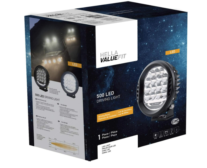 FARO HELLA AUXILIAR 500 LED DRV | 12V-24V 23W