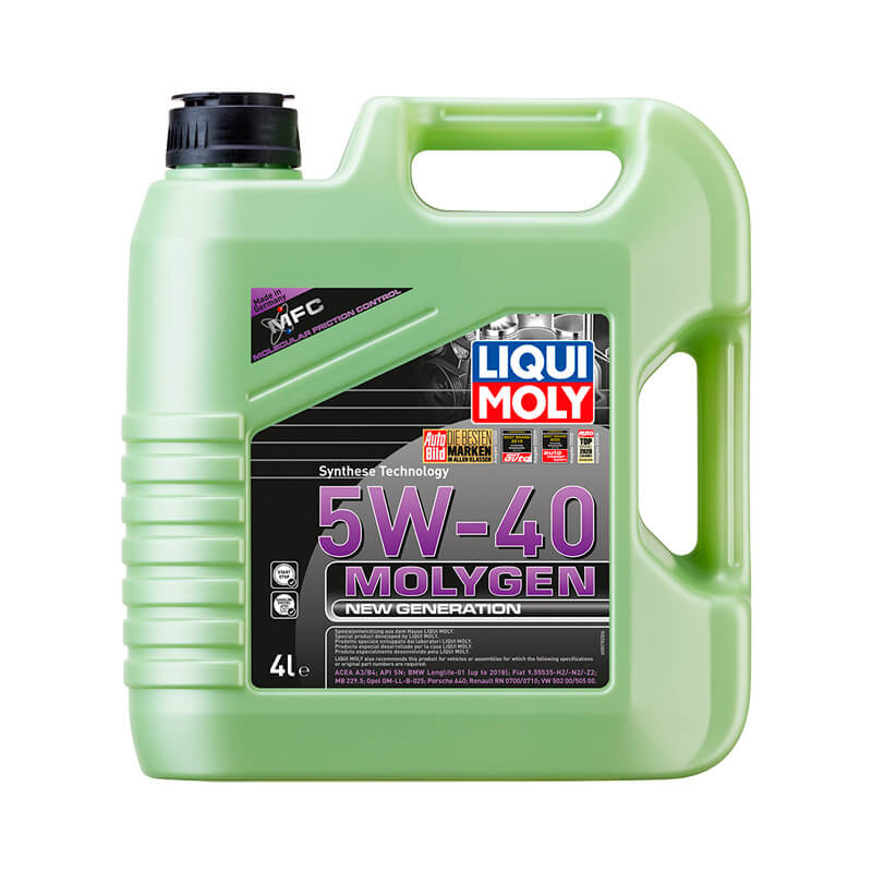 Aceite molygen new generation - 5W-40 4 litros