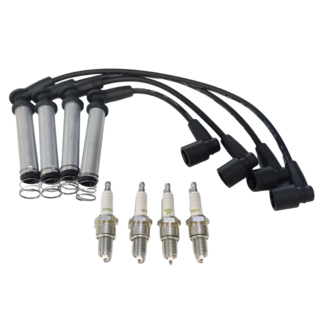 KIT CABLES Y BUJIAS NGK | CHEVROLET - FIAT