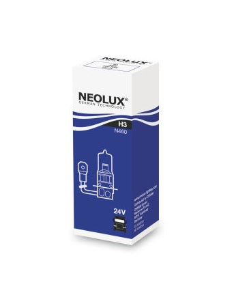 LAMPARA HALOGENA H3 | 24V 70W PK22S N460 H3 64156