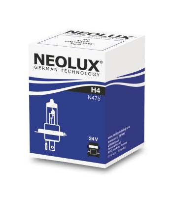 LAMPARA HALOGENA H4 | 24V 75/70W P43T N475 H4 64196