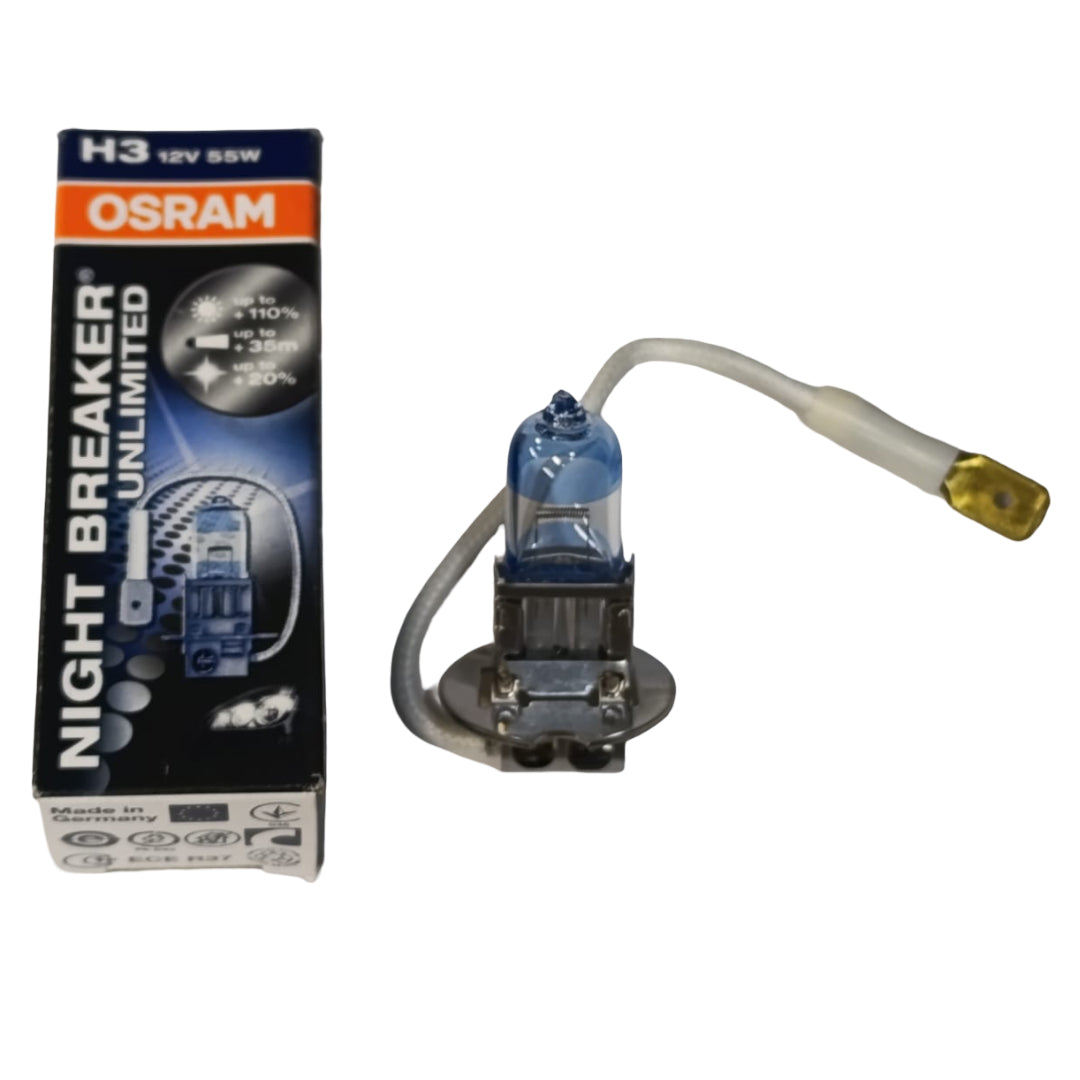 LAMPARA HALOGENA  H3 | 12V 55W NB UNLIMITED