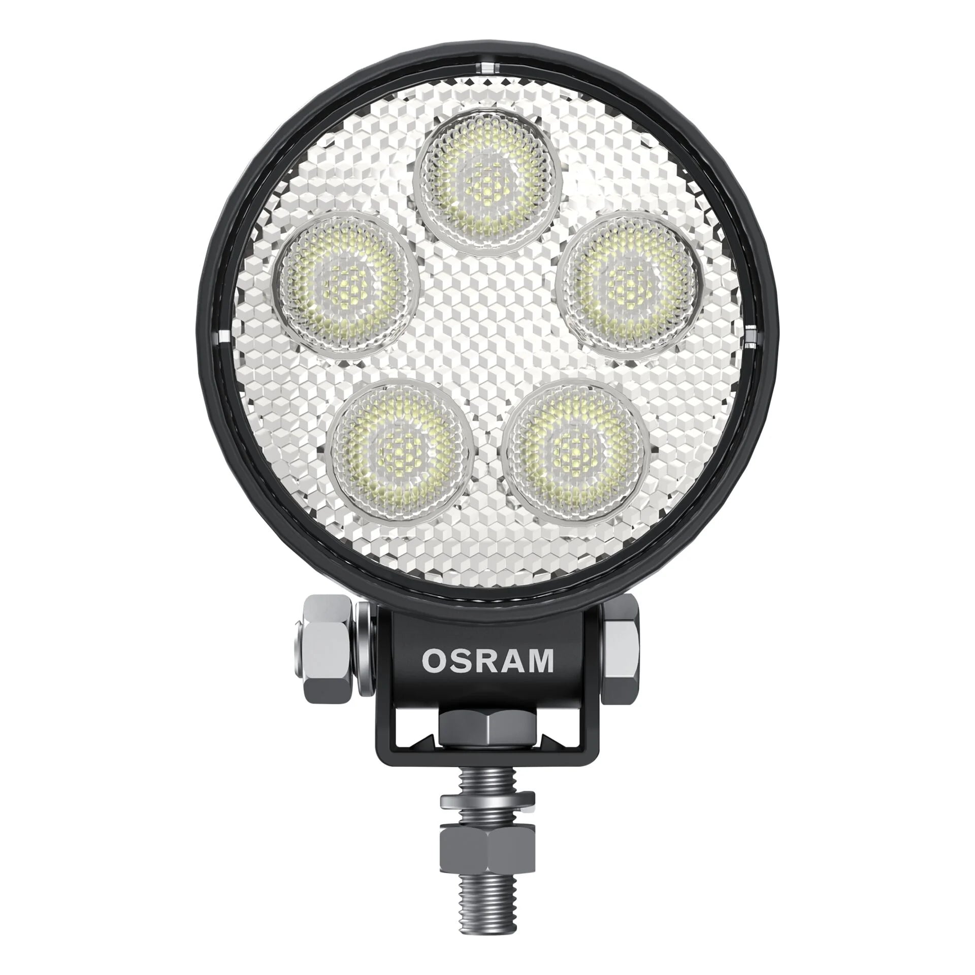 LEDWL102-SP JUEGO FAROS CON LEDS REDONDO 75 MM Ø (ROUND) 5 LED CON HAZ DE LUZ CONCENTRADO