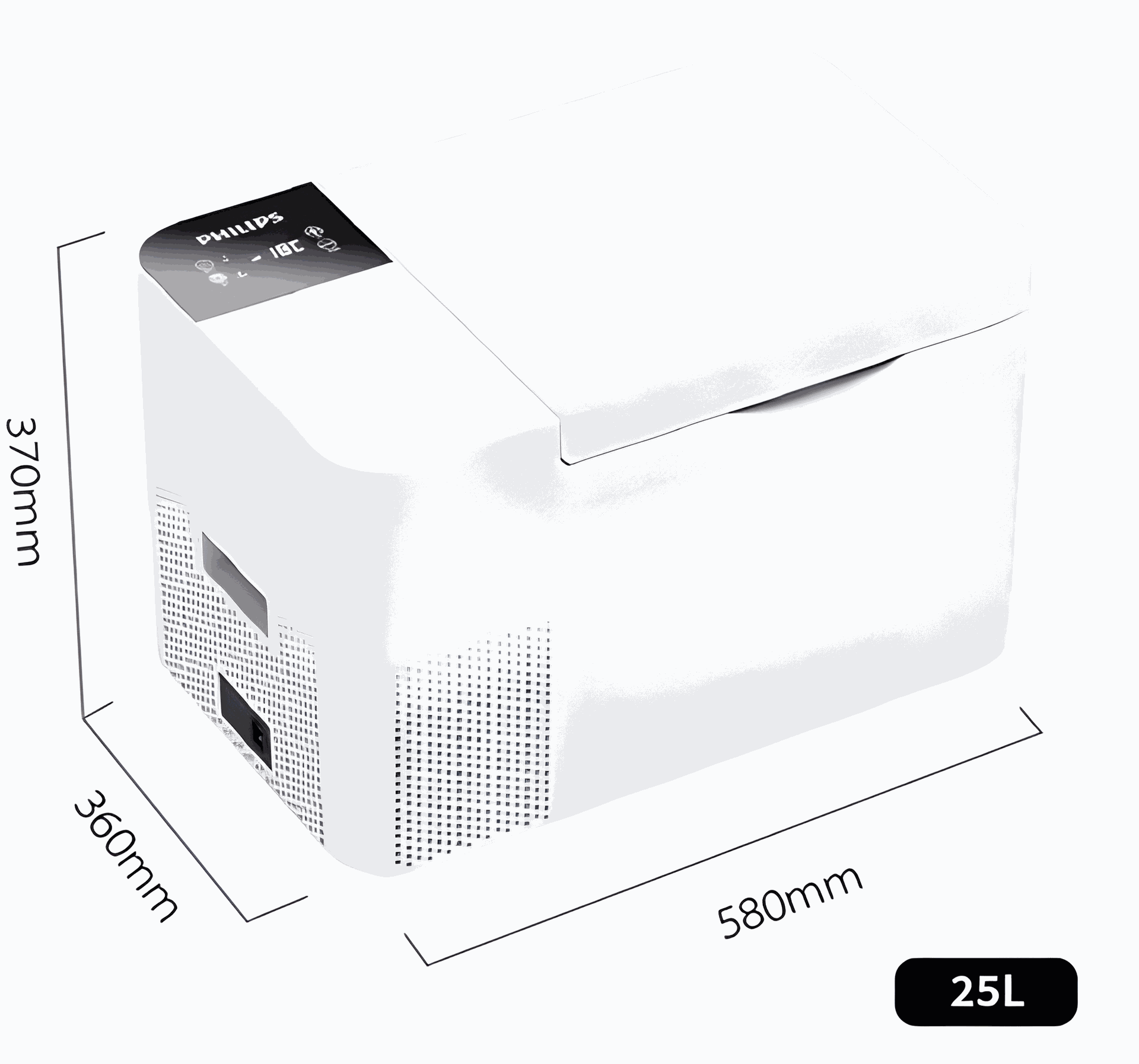HELADERA FREEZER PORTATIL 12V-24V | 16.5 LITROS