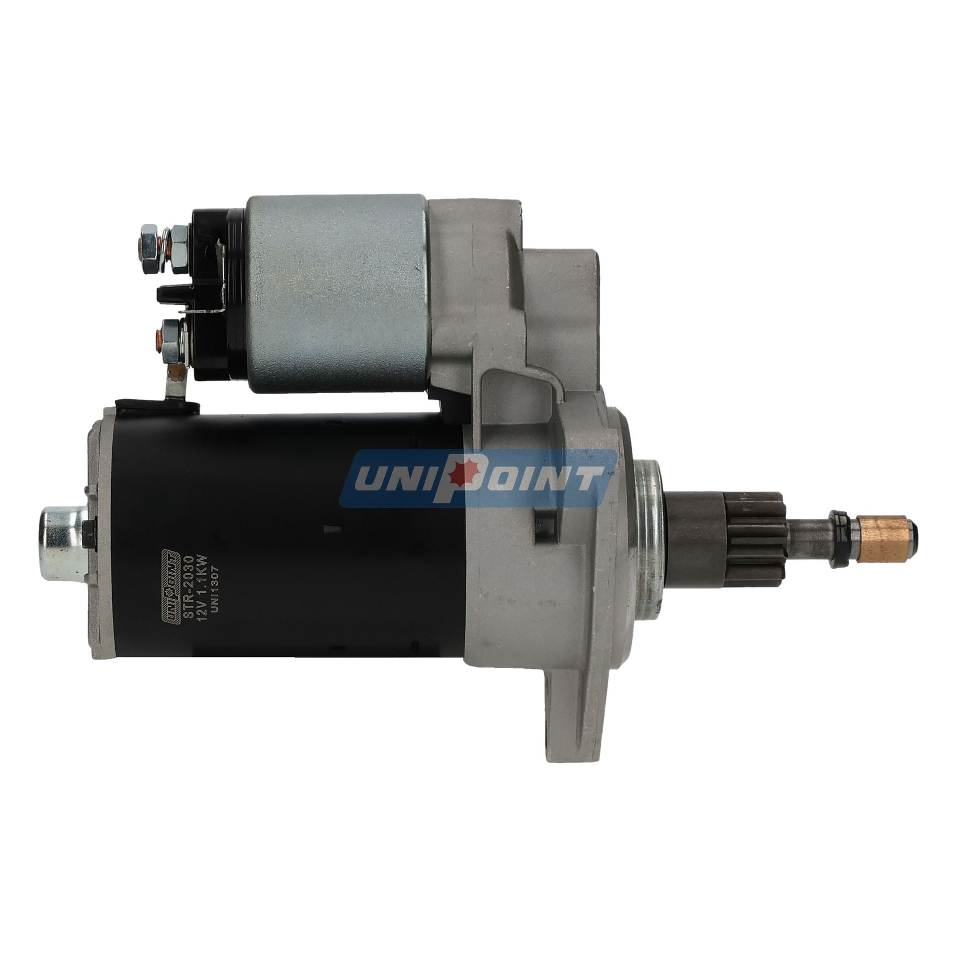 MOTOR DE ARRANQUE TIPO BOSCH | 12V 1.1 KW 10 DTES.(UNIPOINT) (UNIPOINT)