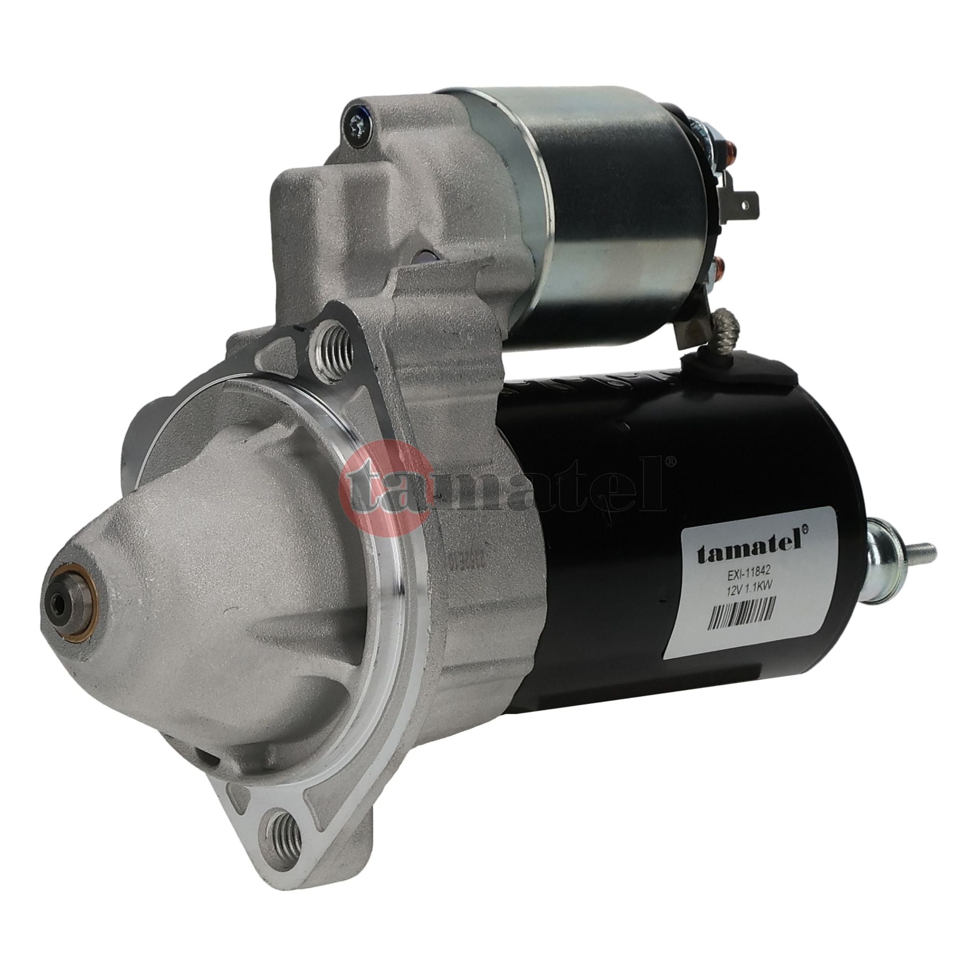 MOTOR DE ARRANQUE TIPO BOSCH | 9 DTES. 12V 1.1 KW(UNIPOINT) (UNIPOINT)