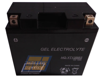Batería de moto gel - Tipo yuasa 12V