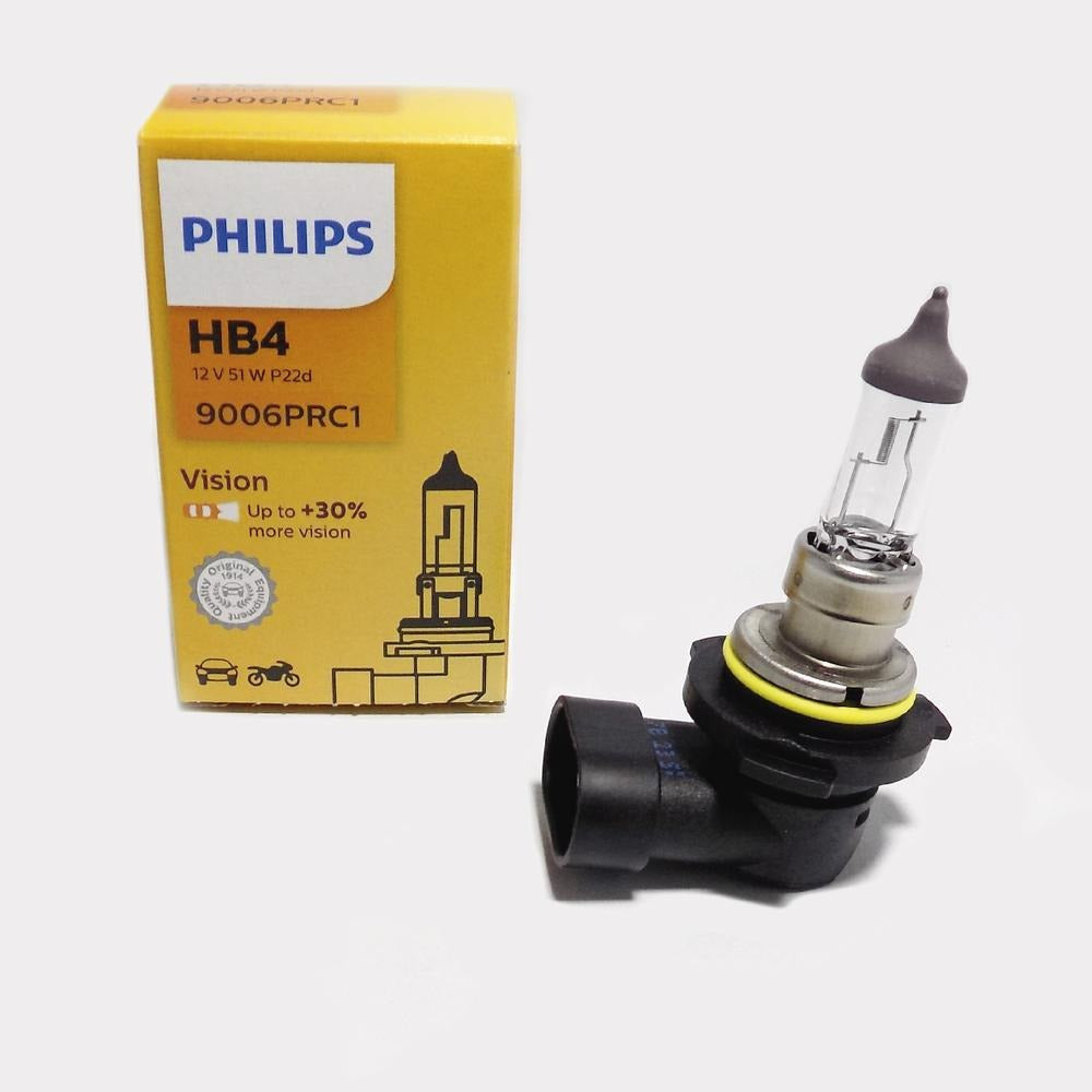 LAMPARA HALOGENA PREMIUMHB4 9006 12V 55W P22D  +30% LUZ