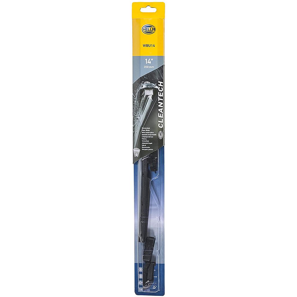 358054141- ESCOBILLA LIMPIAPARABRISAS  HELLA CT14'' (340 MM) CLEANTECH - FLEX FLAT
