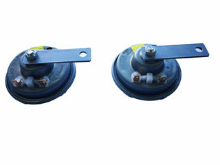 JUEGO BOCINA UNIVERSAL 24V BLINDADA