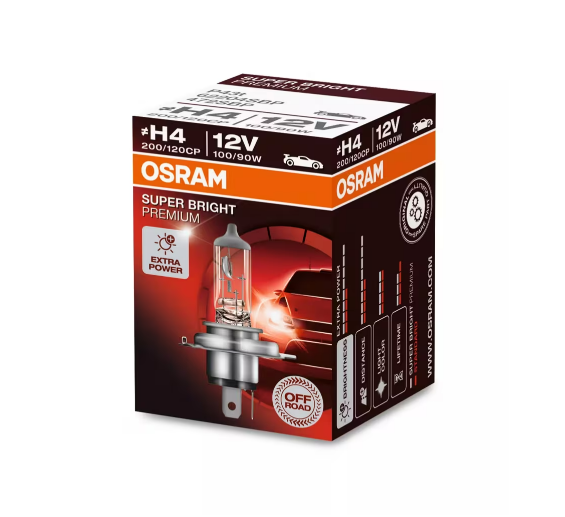 LAMPARA HALOGENA  | H4 12V 100/90W P43T