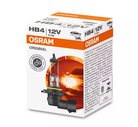 LAMPARA HALOGENA  | HB4 12V 51W P22D