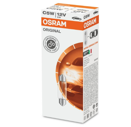 LAMPARA TUBULAR INCANDESCENTE | 12V 5W SV8,5-8