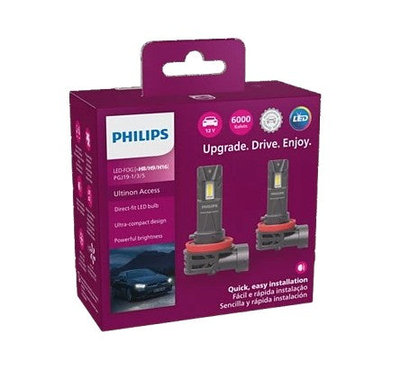 JUEGO DE LAMPARAS LED H11 | 11362 U2500 12V-20W