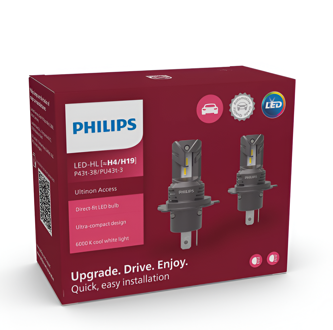 JUEGO DE LAMPARAS LED H7 | 11972 U2500 12V-20W
