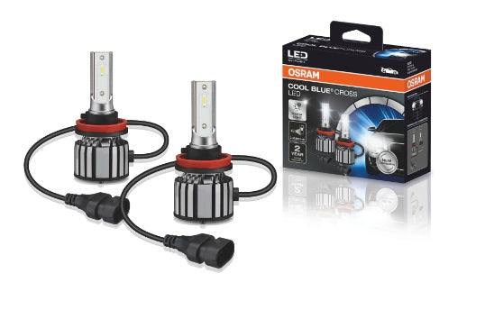 KIT LED COOL BLUE CROSS H8-H11-H16 | 23W-12V