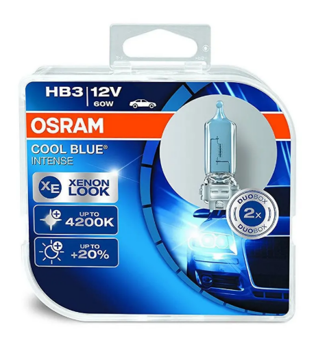 JUEGO DE LAMPARAS HALÓGENAS HB3 | 12V 60W P20D