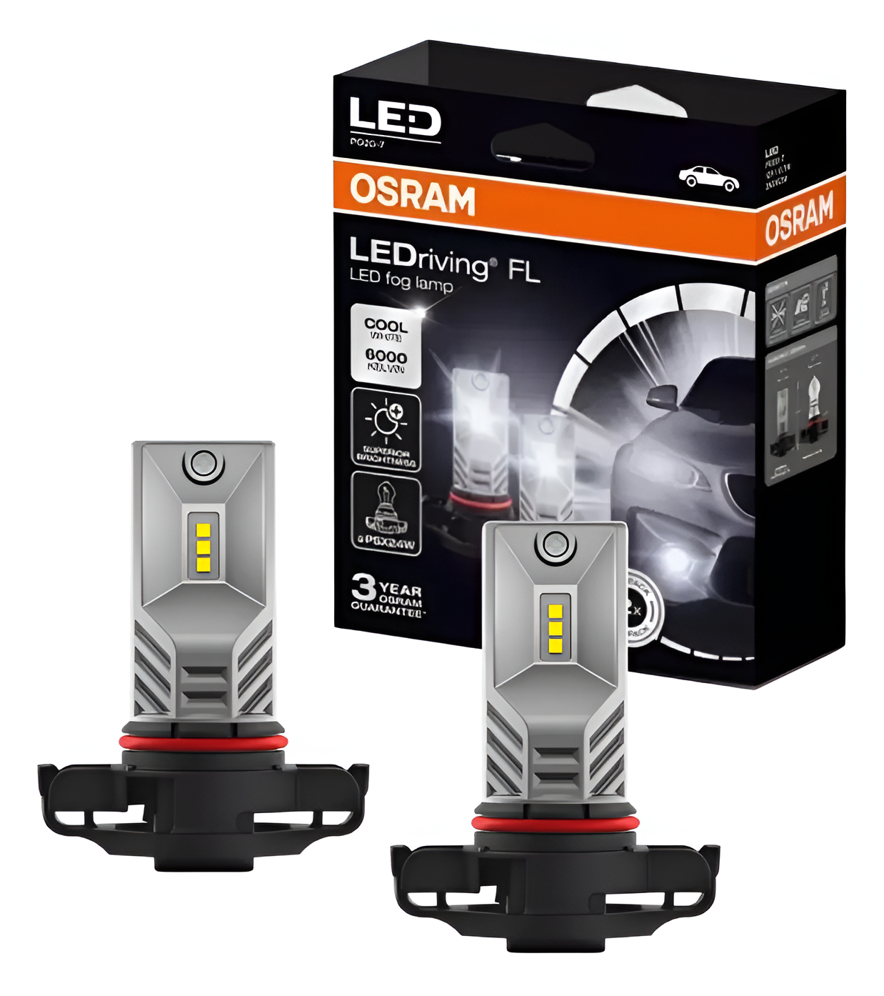JUEGO DE LEDS 2604 (PSX24W) | 6,7W 12V PG20-7