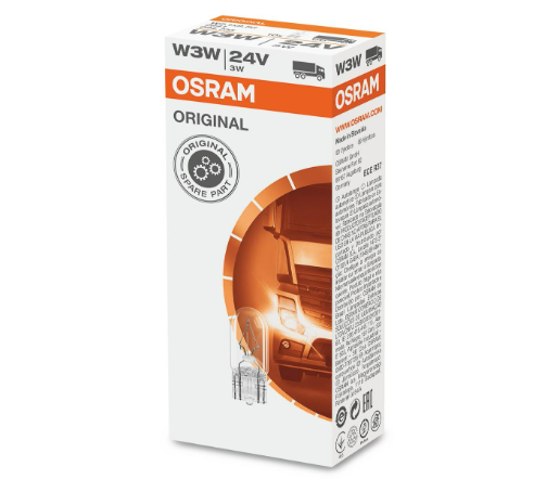 LAMPARA INCANDESCENTE  | 24V 3W W2,1X9,5D