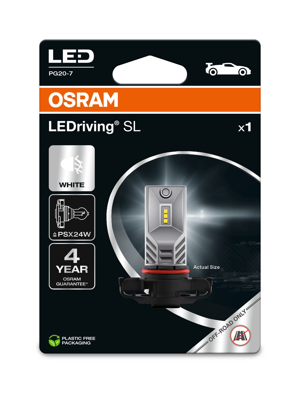 LAMPARA LED (PSX24W) | 6,7W 12V PG20-7
