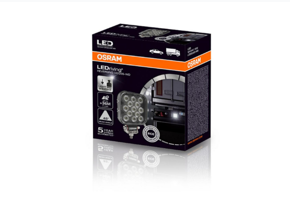 LEDDL109-WD FARO LED REVERSING CUADRADO | 12/24V 15W 13 LED