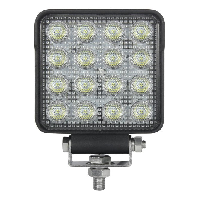 FARO HELLA DE TRABAJO CUADRADO LED | 25W 16 LEDS 12/24V
