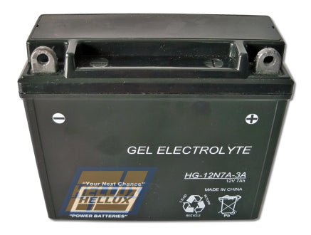 Batería de moto gel - Tipo yuasa 12V