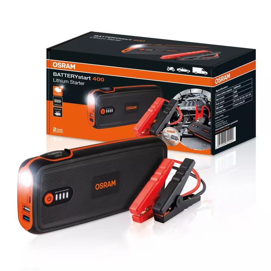 Arrancador 16800 mah - Batterystart 400