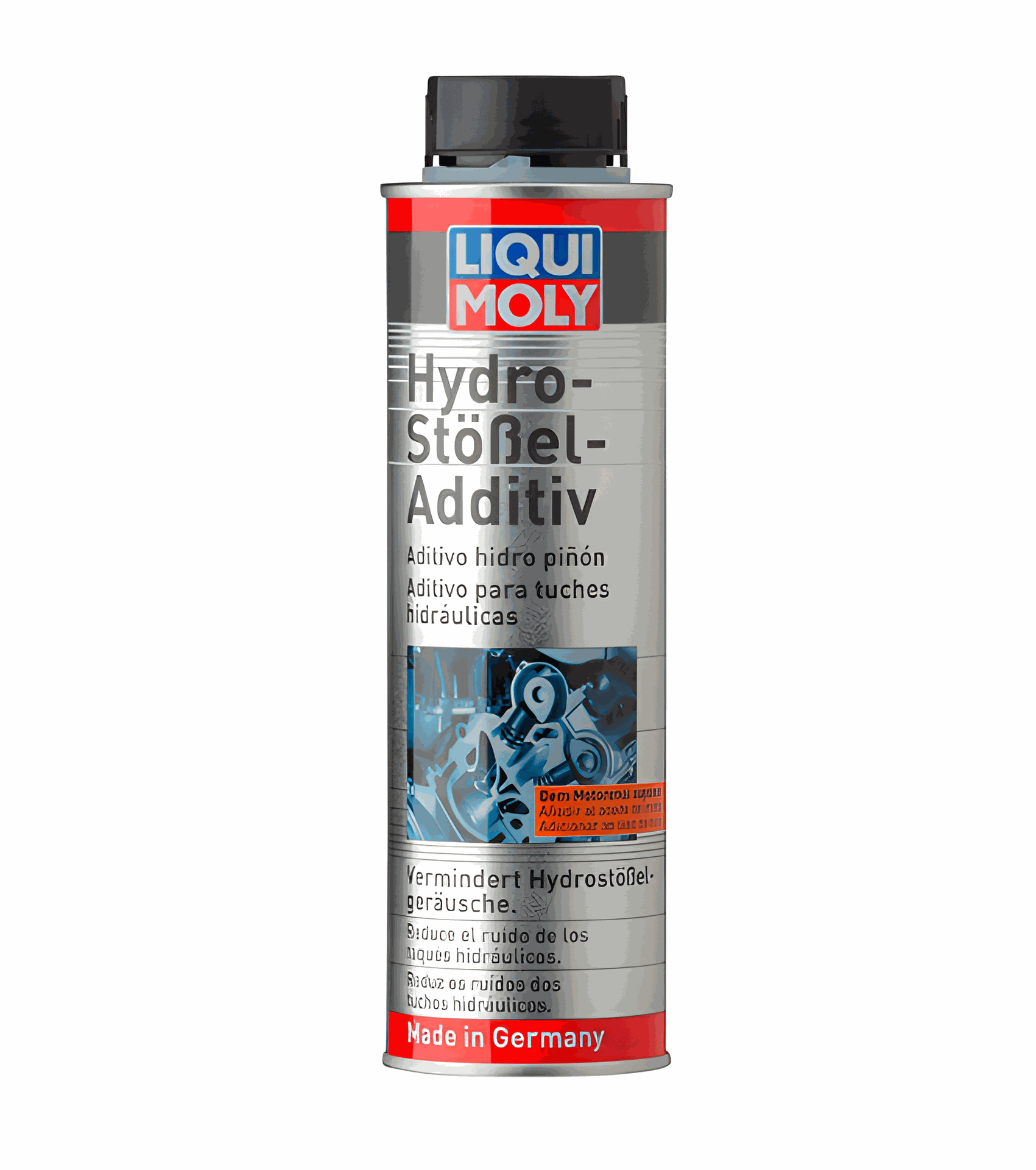 Hydro-stossel-additiv - Silenciador de botadores hidráulicos