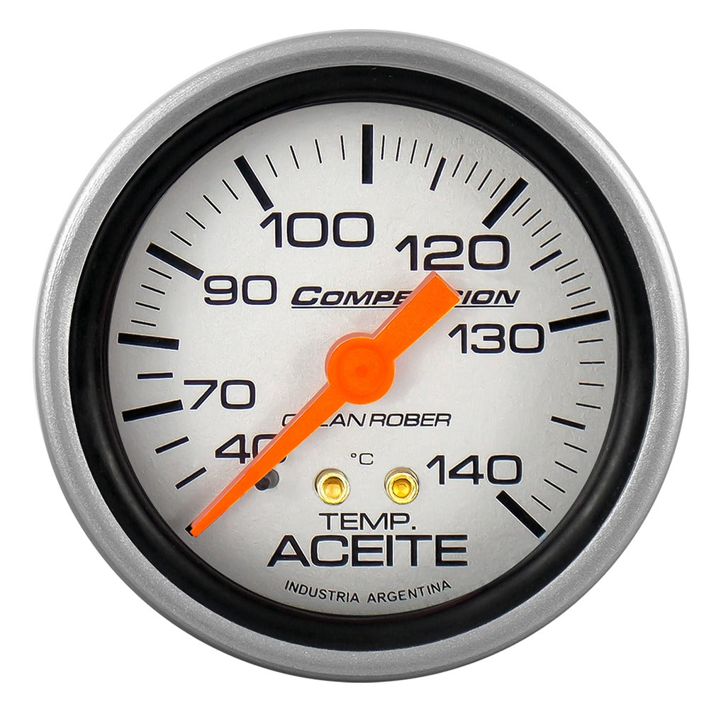 INDICADOR TEMPERATURA ACEITE | 140°C CAP 1,5MTS COMPETICIÓN PLATA