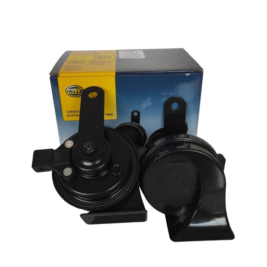 JUEGO DE BOCINAS HELLA CARACOL 12V 2X72W 400-500H PEUGEOT - FICHA OEM