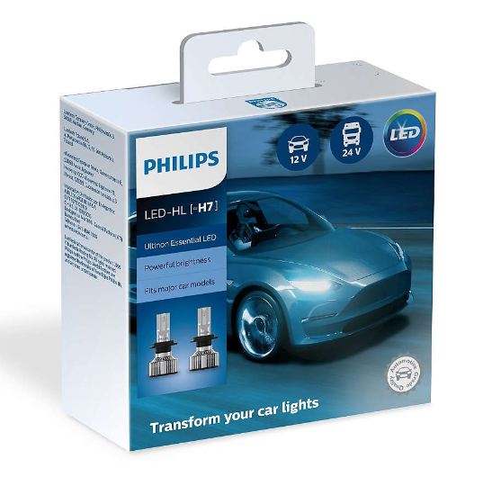 JUEGO DE LAMPARAS LED H7 11972 UE2