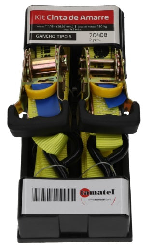 KIT CINTA DE AMARRE | 4.5M - 750KG