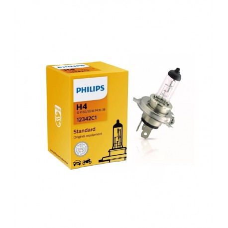 LAMPARA HALOGENA STD. H4 12342 12V 60/55W P43T-38