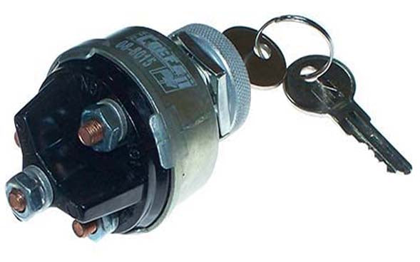 LLAVE DE CONTACTO Y ARRANQUE UNIVERSAL CON TERMINAL TORNILLO .