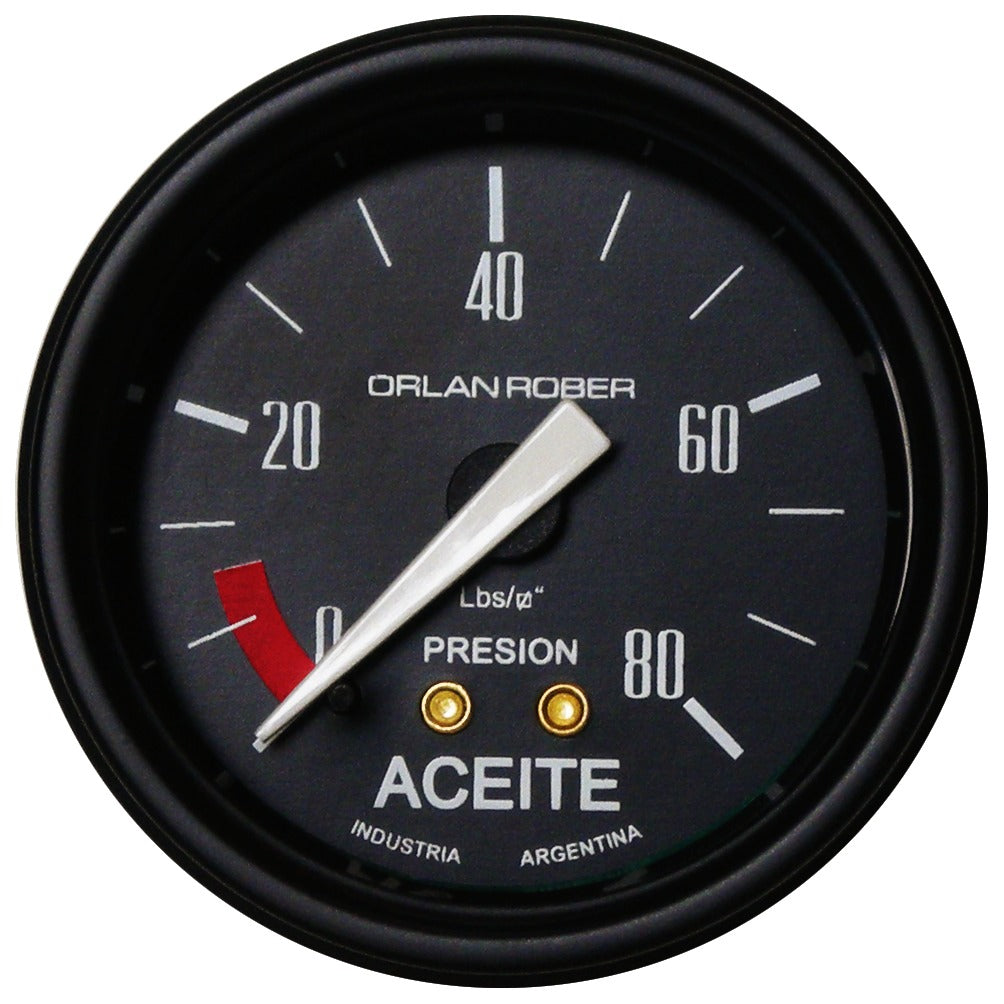 MANOMETRO PRESION DE ACEITE | 80LBS CLASSIC