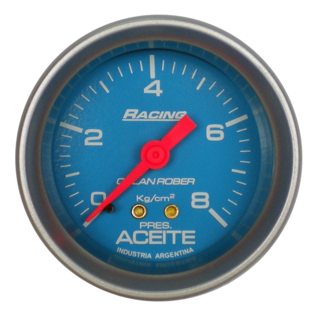 MANOMETRO PRESION DE ACEITE | 8KG RACING CELESTE