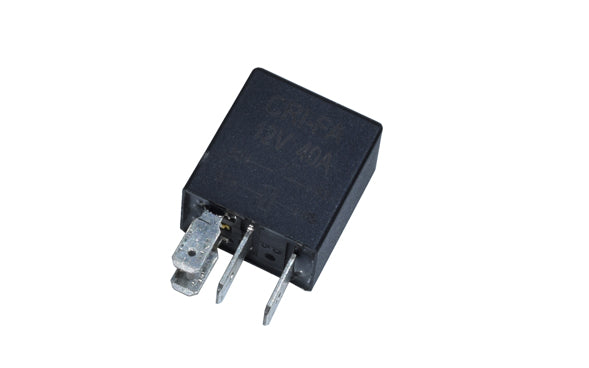 RELAY UNIVERSAL MINIARTURA 4 TERMINALES GRUESOS | 40 AMP. 12 VOLTS . 