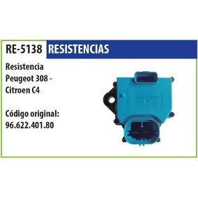 RESISTENCIA | PEUGEOT/CITROEN