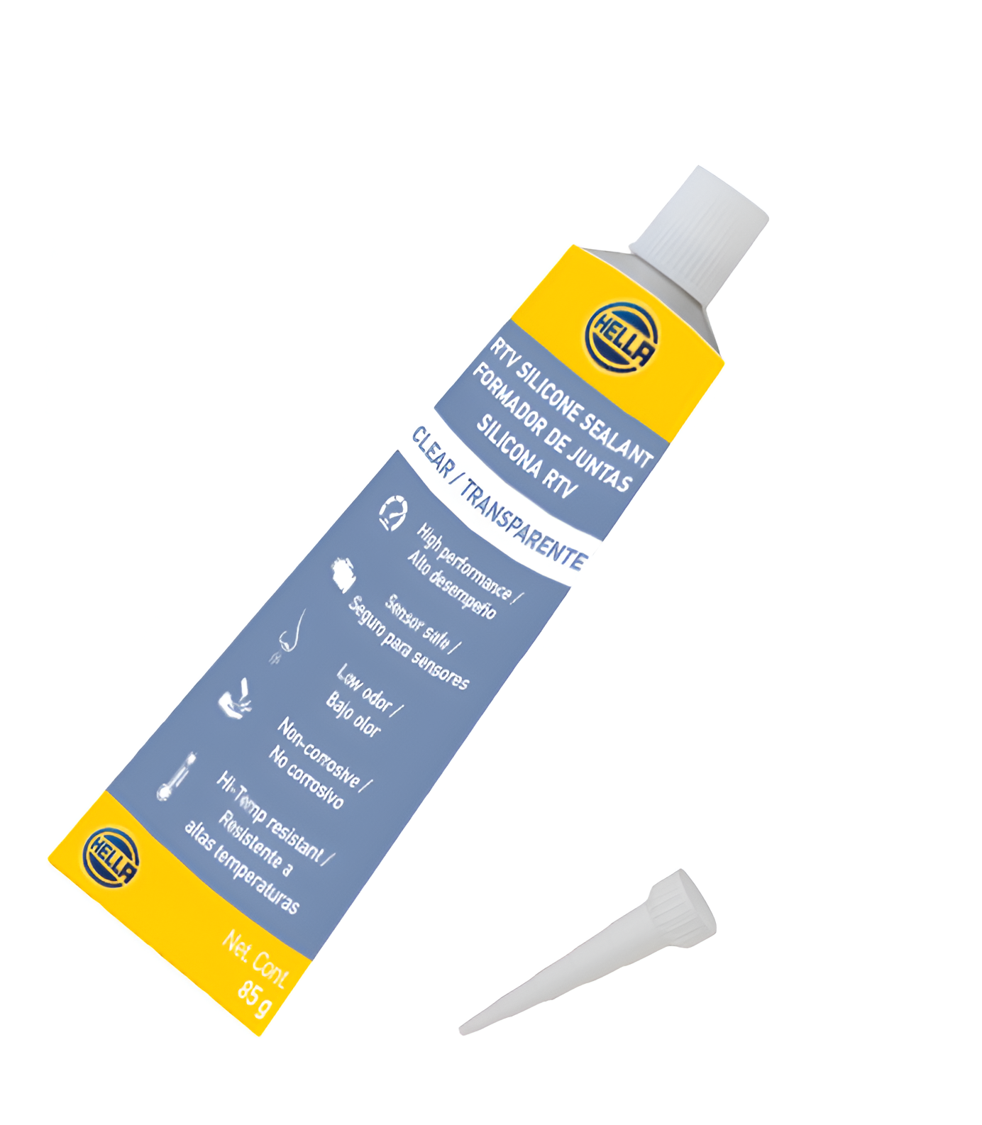 SILICONA HELLA FORMADORA JUNTAS - TUBO X 85 G TRANSPARENTE