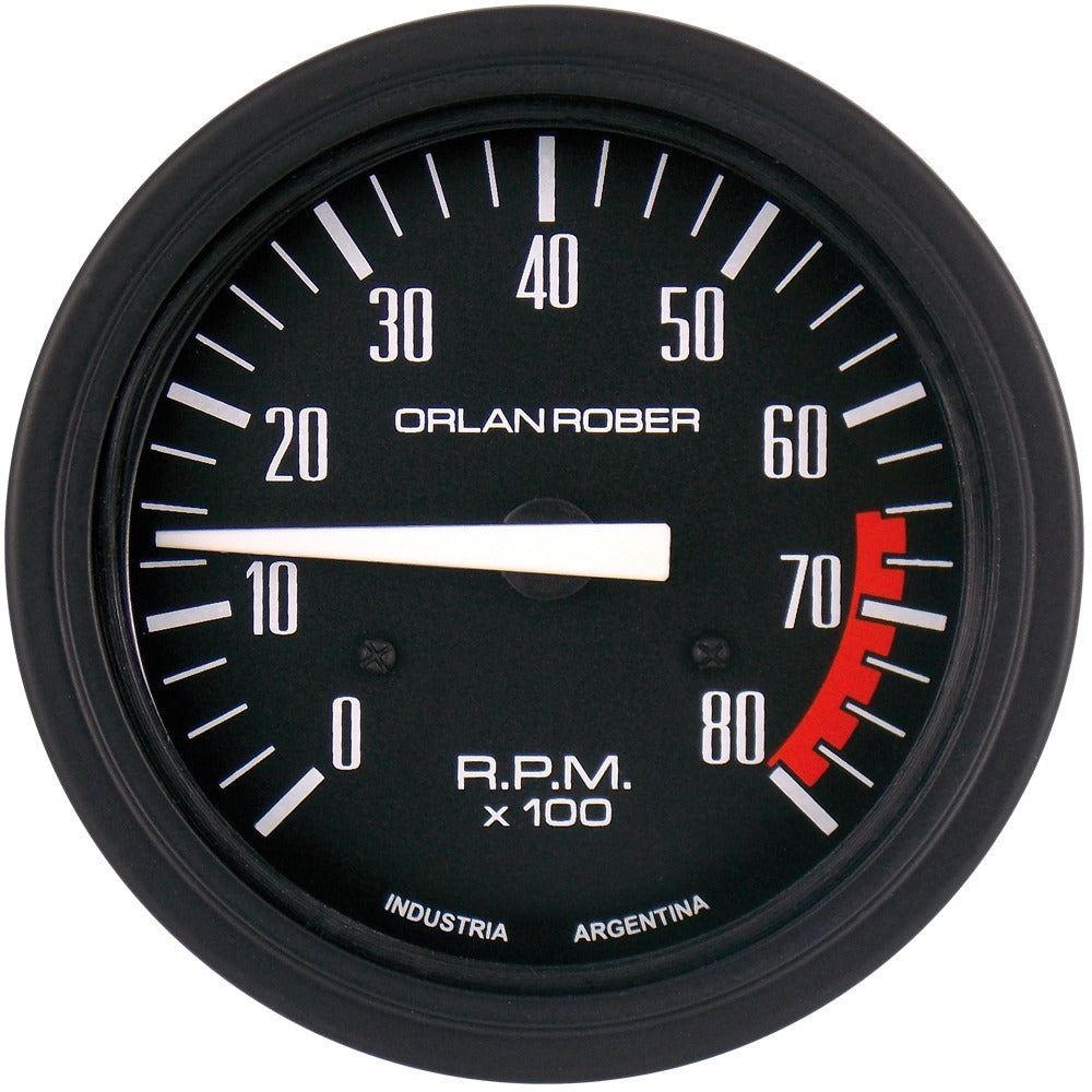 TACOMETRO | 12V 2/4C 8000 RPM CLASSIC (REEMPLAZA A 632 H 2448)
