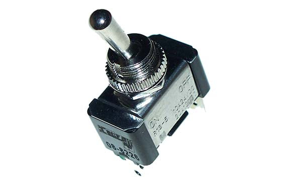 TECLA DE 1 PUNTO A PALANCA METALICA ON - OFF