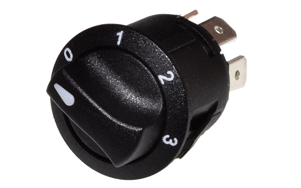 TECLA UNIVERSAL | LLAVE ROTATORIA 3 POSICIONES ILUMINADA
