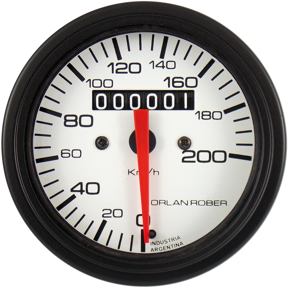 VELOCIMETRO AMERICANO | 200KM/H LINEA BLANCA