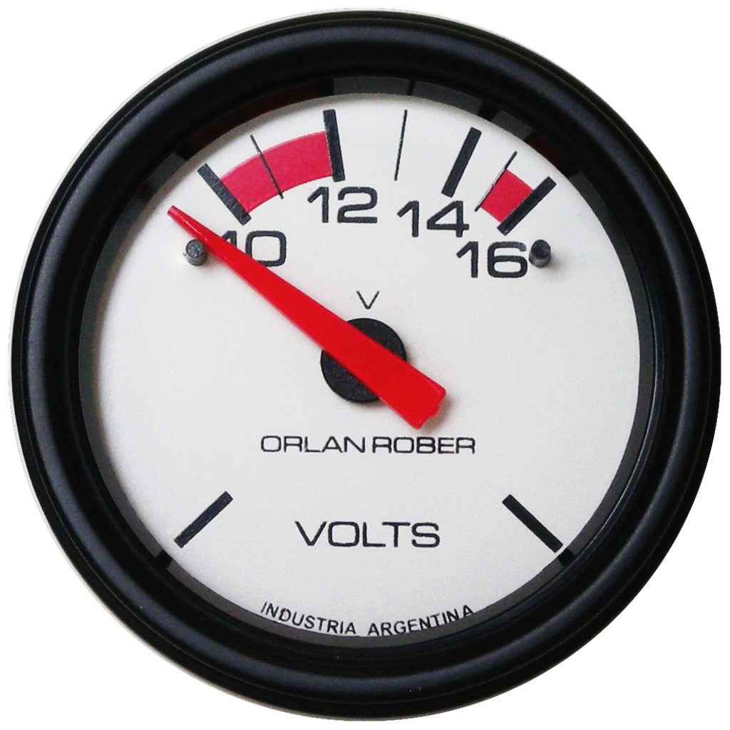 VOLTIMETRO | 12V LINEA BLANCA