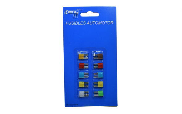 BLISTER SURTIDO DE FUSIBLE MICRO | X 10UN