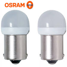 JUEGO DE LEDS CW 0,8W | 12V BA15S 6000K (R5W) AUXILIAR TIPO 5007
